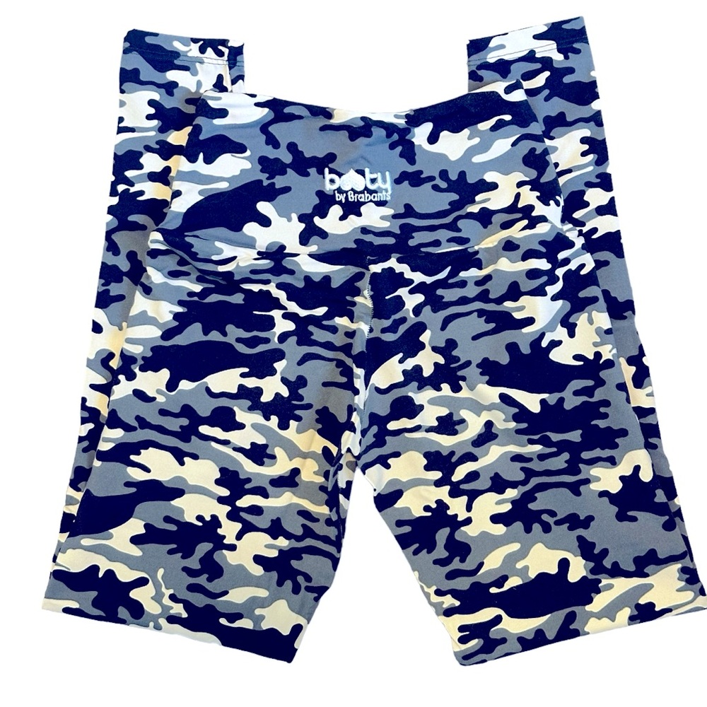 Booty By Brabants Green Grey Camo Leggings OS OSFM